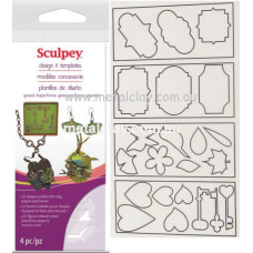 Sculpey  Design It Template General Shapes